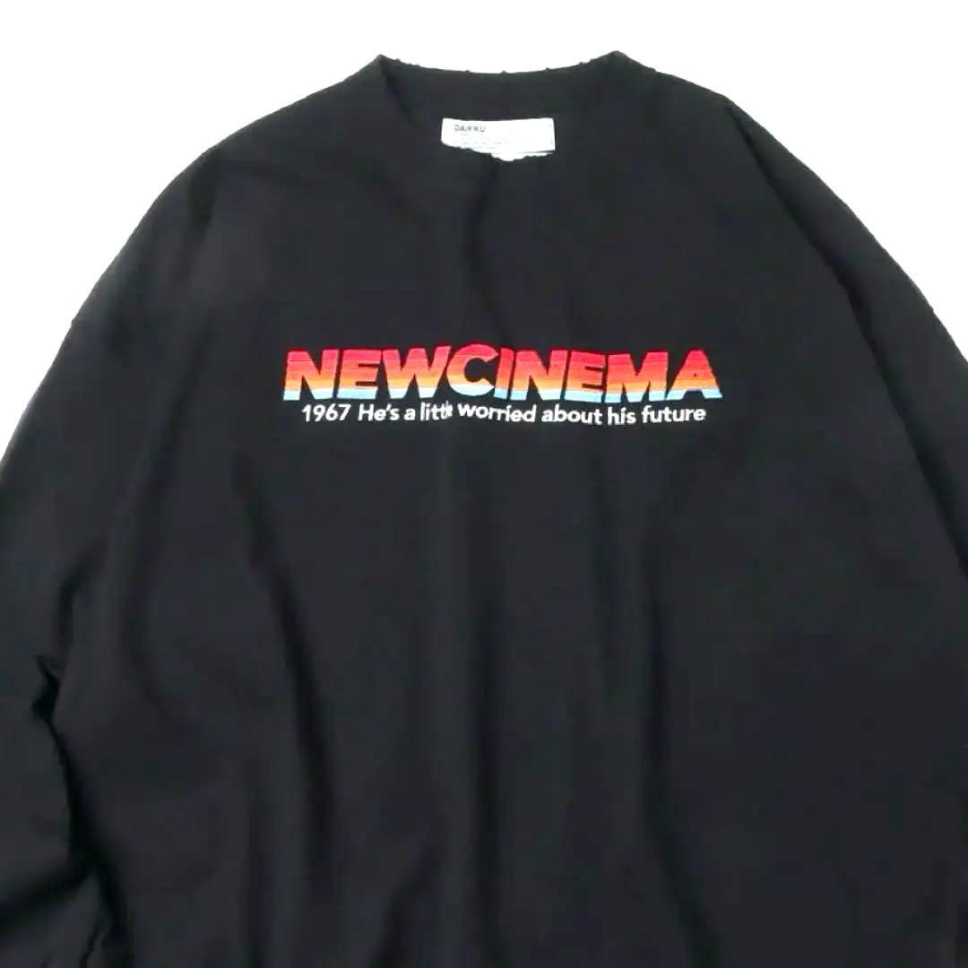 DAIRIKU 23ss NEW CINEMA Tee ブラック