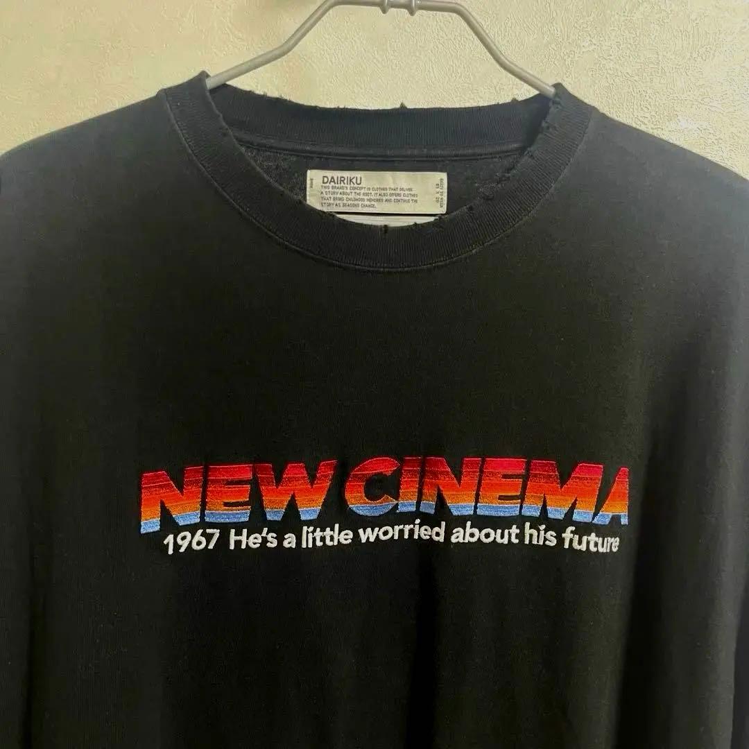 DAIRIKU 23ss NEW CINEMA Tee ブラック