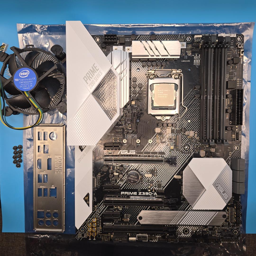 Core i7 8700 + ASUS PRIME Z390-A セット