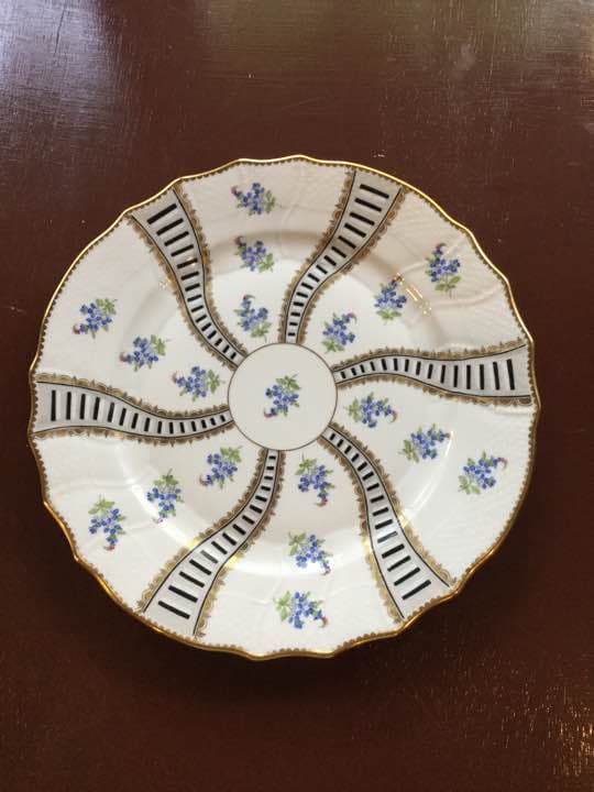 Herendヘレンド ディナー皿 忘れ名草　　26.5cm