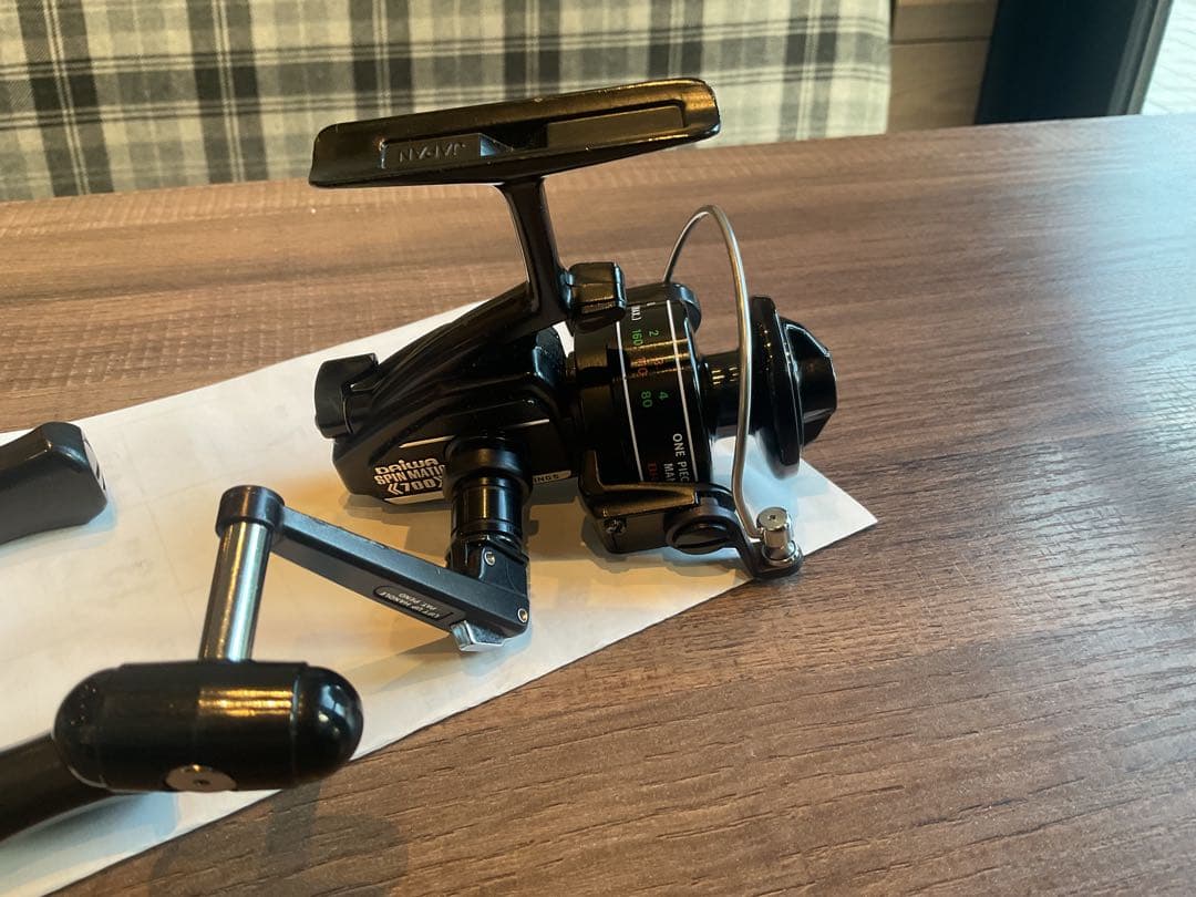 ダイワスピンマチック700とカスタムハンドル
