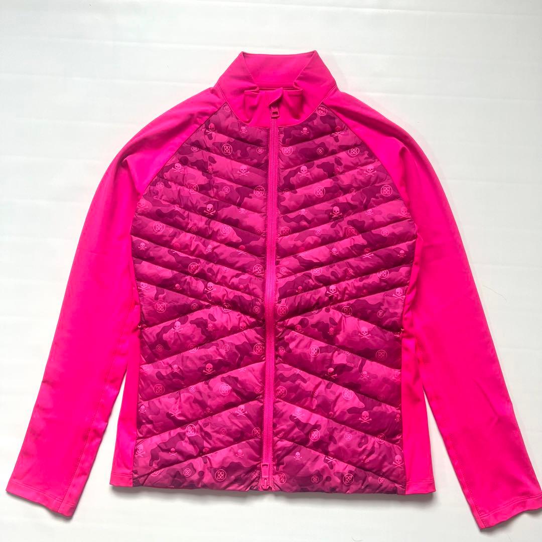 G/FORE ジーフォア　ハイブリッド　中綿　ダウンジャケット　切替　ピンク　S