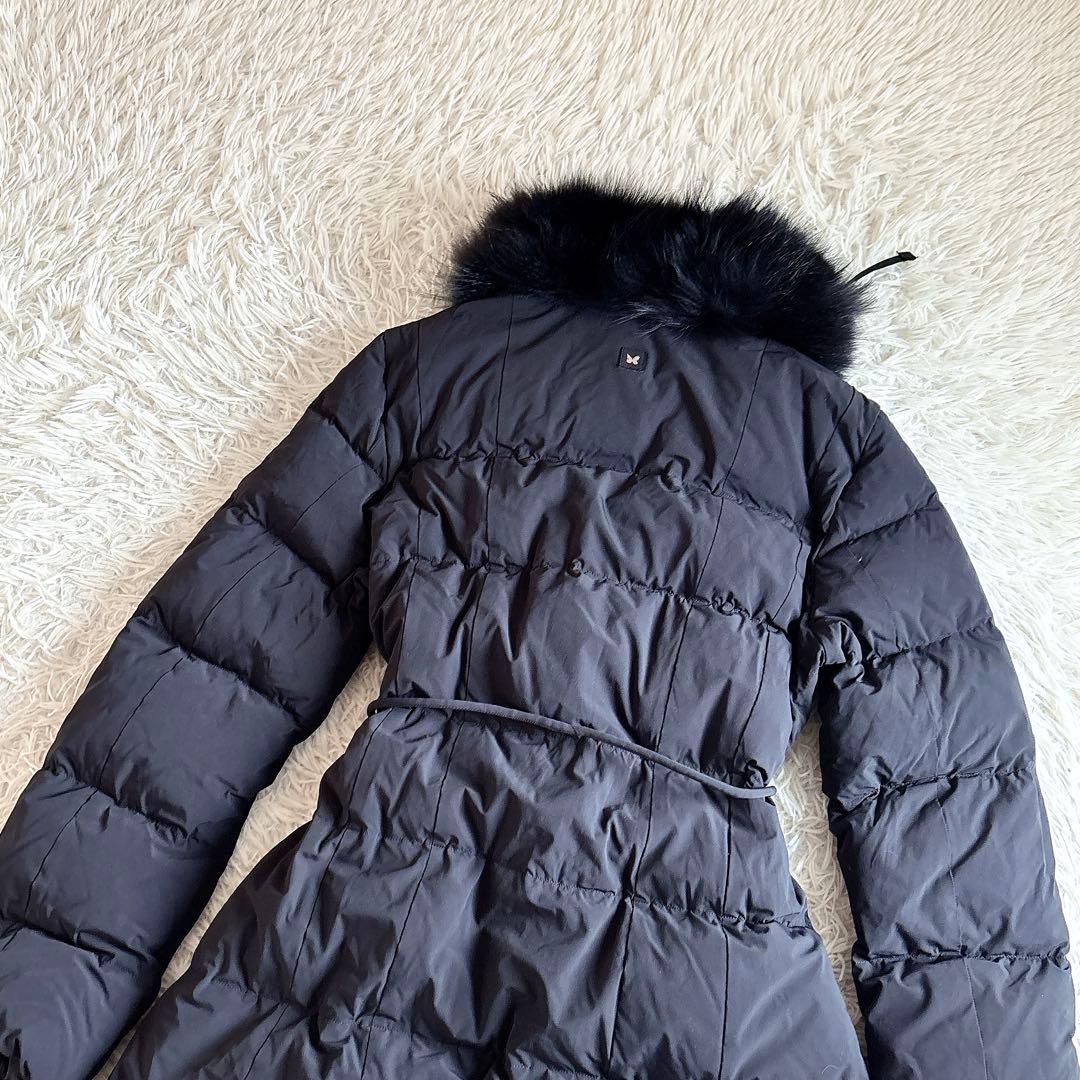 マックスマーラ ウィークエンド ファー ダウンコート 希少 サイズ50 黒