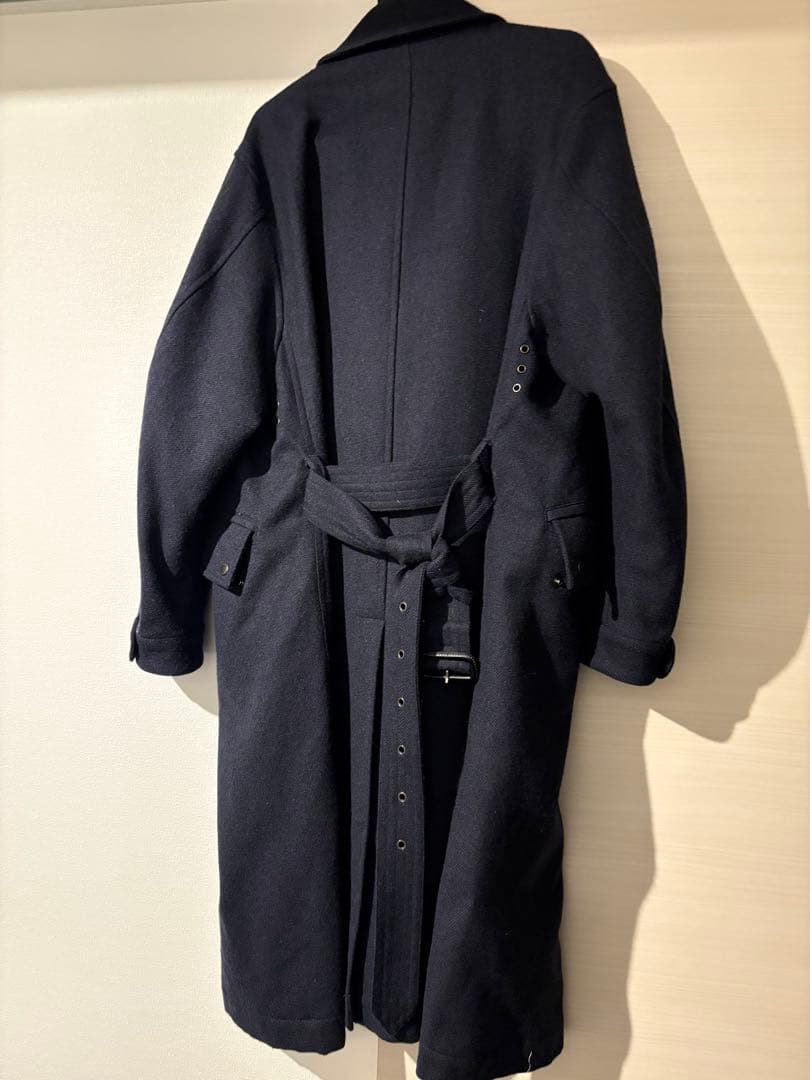 Barbour ミリタリーコート トレンチコート ネイビー