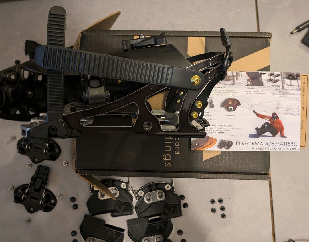 カラコラム prime x＆クランポン