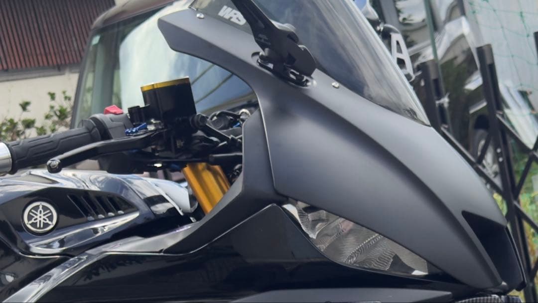 YZF-R25 YZF-R3 アッパーカウルR6風 フェイス