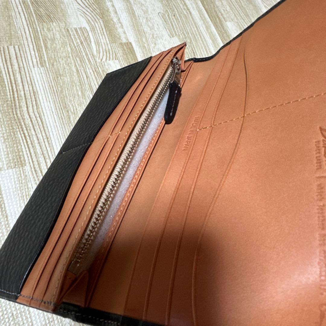 【新品未使用】 Dakota BLACKLABELダコタ長財布　ブラック 本革