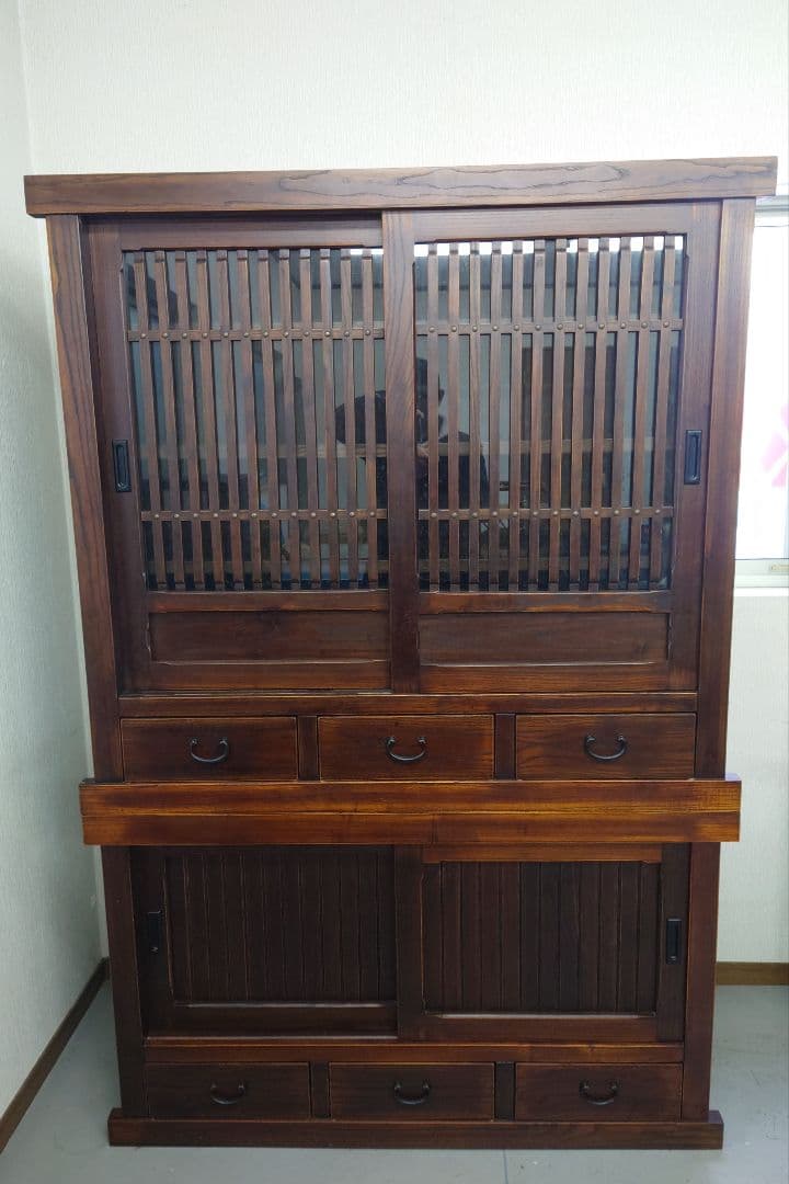 食器棚　キャビネット　【送料無料】