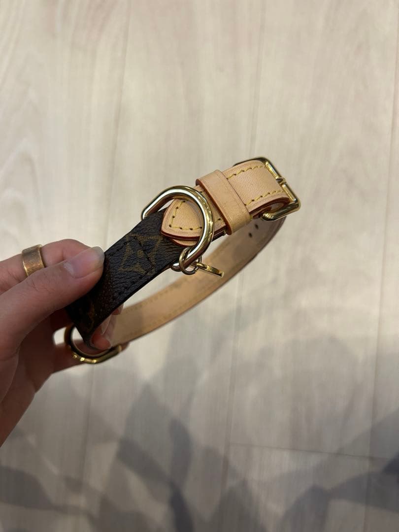 ぐーさん専用 LouisVuitton 犬用首輪 ドッグカラーMM