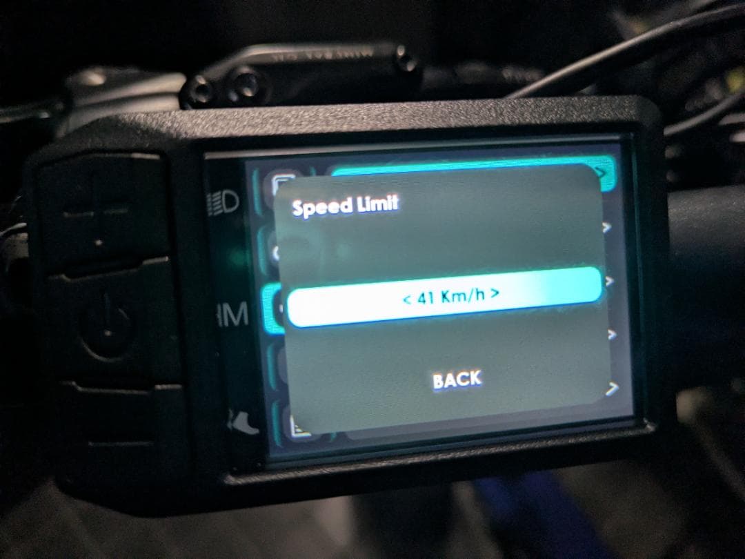 MATE X　ディスプレイ　リミッターカット　動作確認済　最大41ｋｍ　5PIN