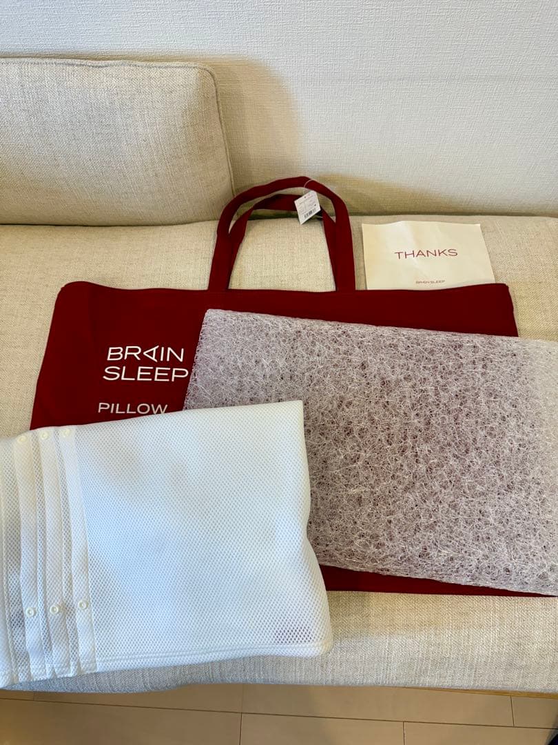 ブレインスリープ ピロー LOW+カバー