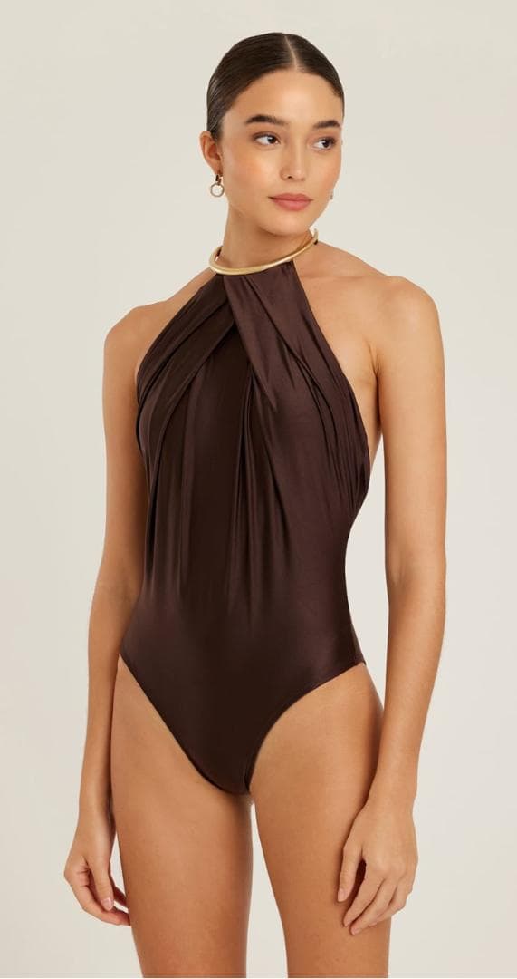 08/11出品停止 ブラジリアン ワンピース 水着 Lenny Brown OP