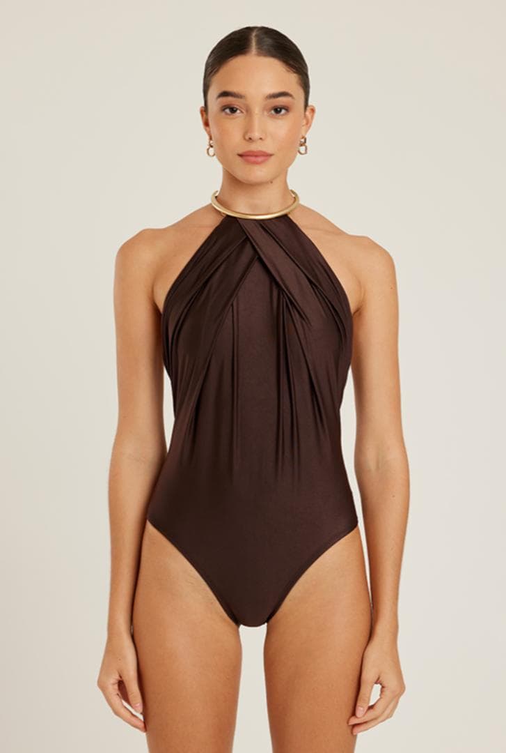 08/11出品停止 ブラジリアン ワンピース 水着 Lenny Brown OP