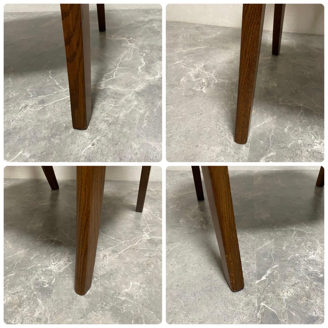 希少　辻木工　アームダイニングチェア② ヴィンテージ オーク無垢材 木製椅子