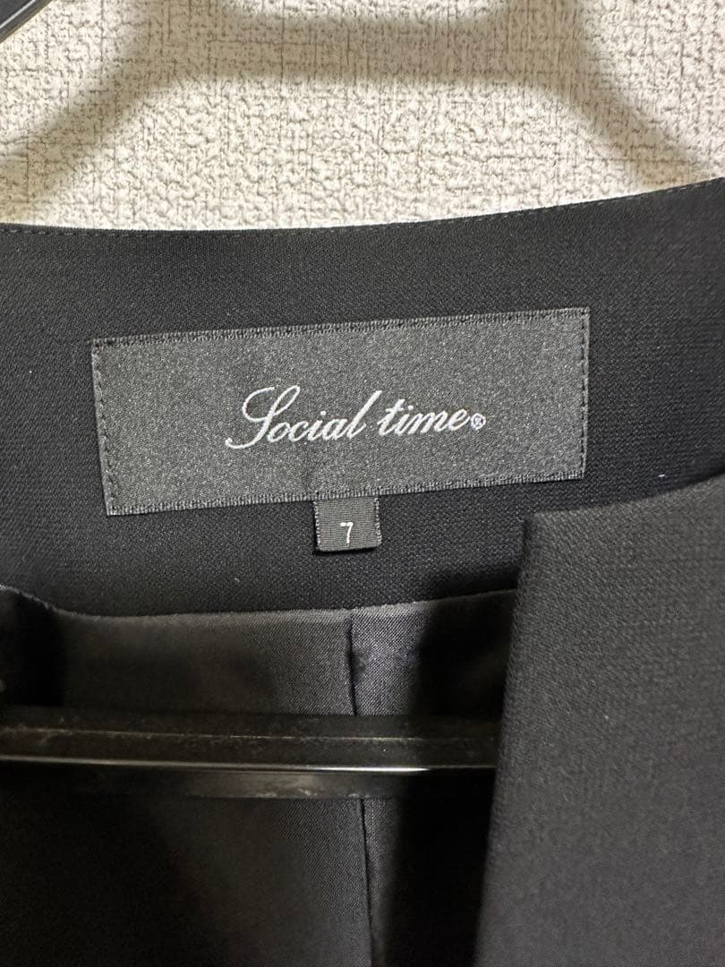 東京ソワール 喪服 7号 ワンピース・ジャケットセット