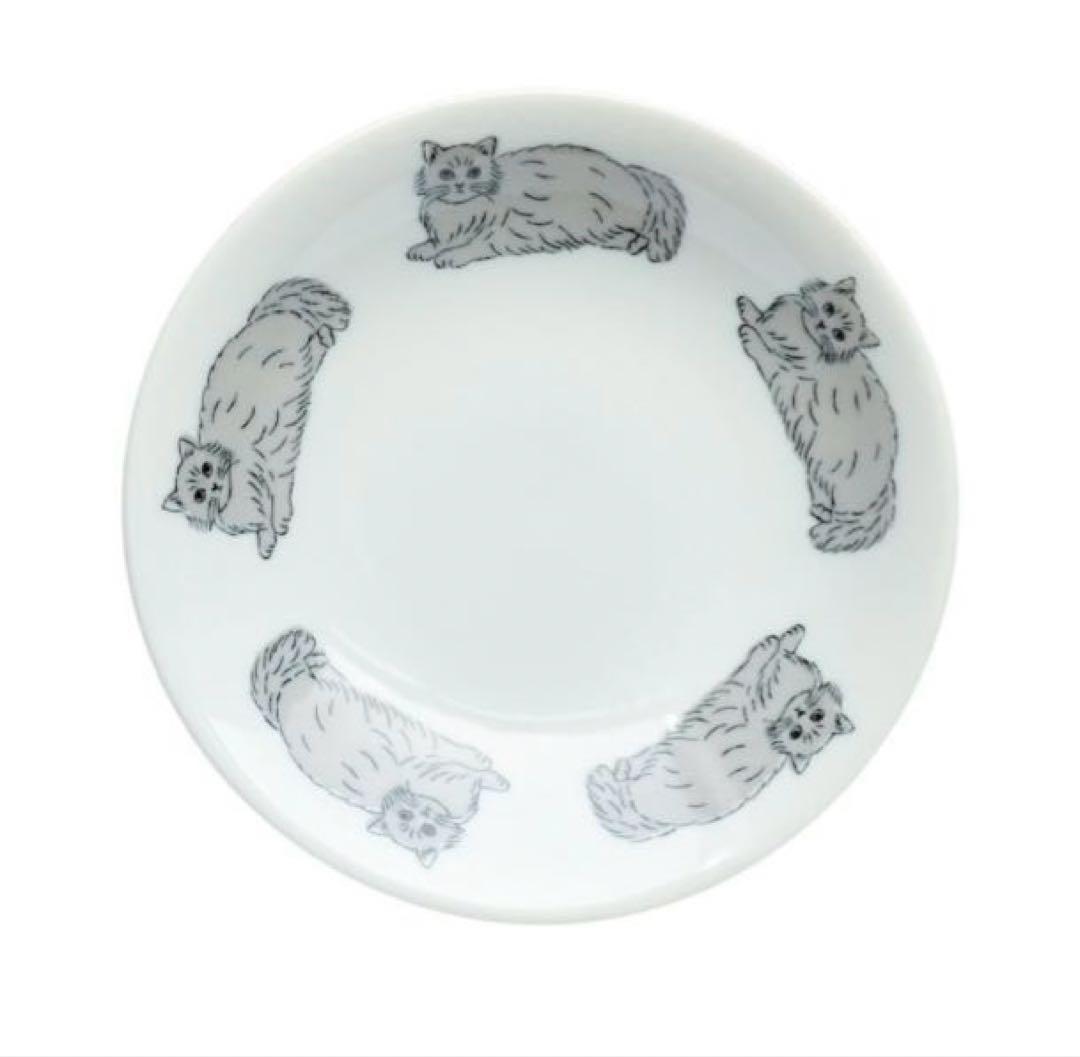 新品　松尾ミユキ　16.5cm プレート　chloe 猫　ねこ　ネコ　キャット