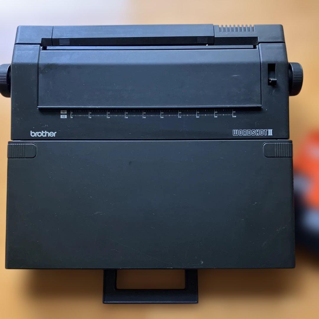 希少　brother WORDSHOT Ⅱ 電子タイプライターJP16-V10