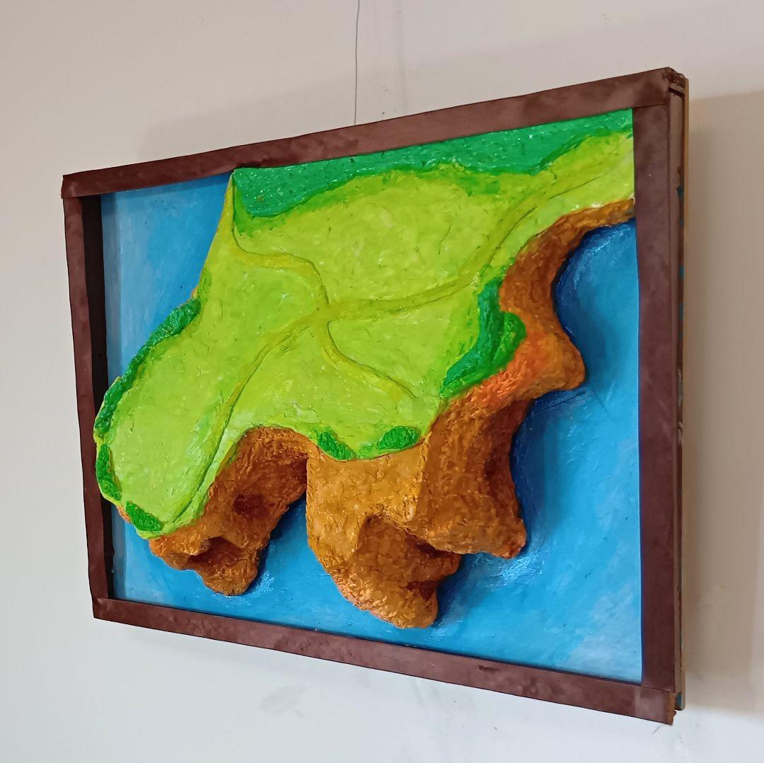 沖縄の万座毛海岸