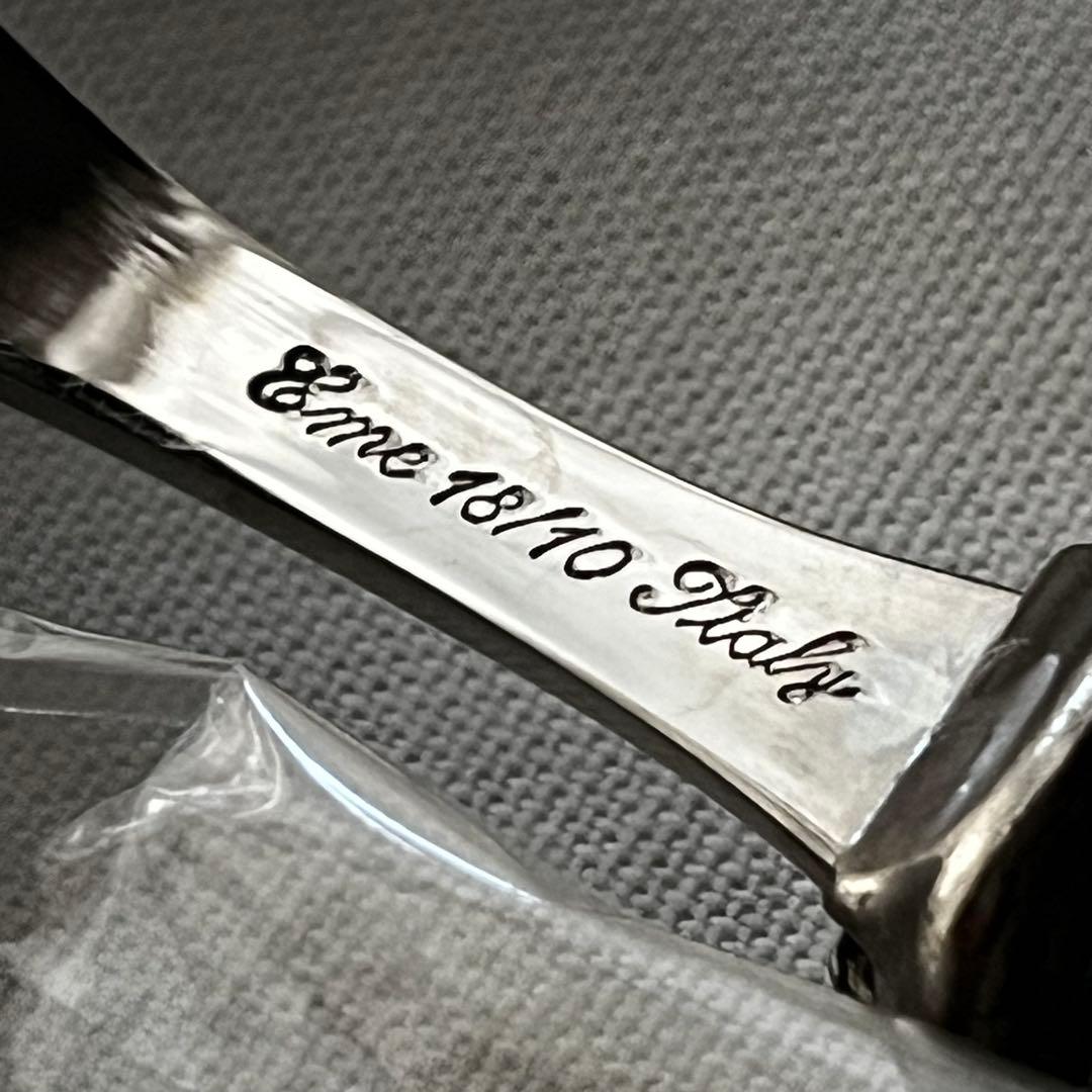 エメ ナポレオン 18-10 カトラリー クリア フォーク スプーン ケーキ