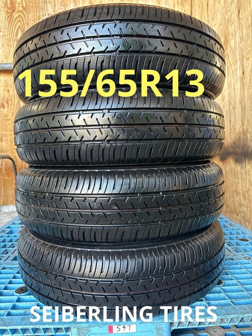 タイヤ・ホイール (597)155/65R13 SEIBERLING SL101