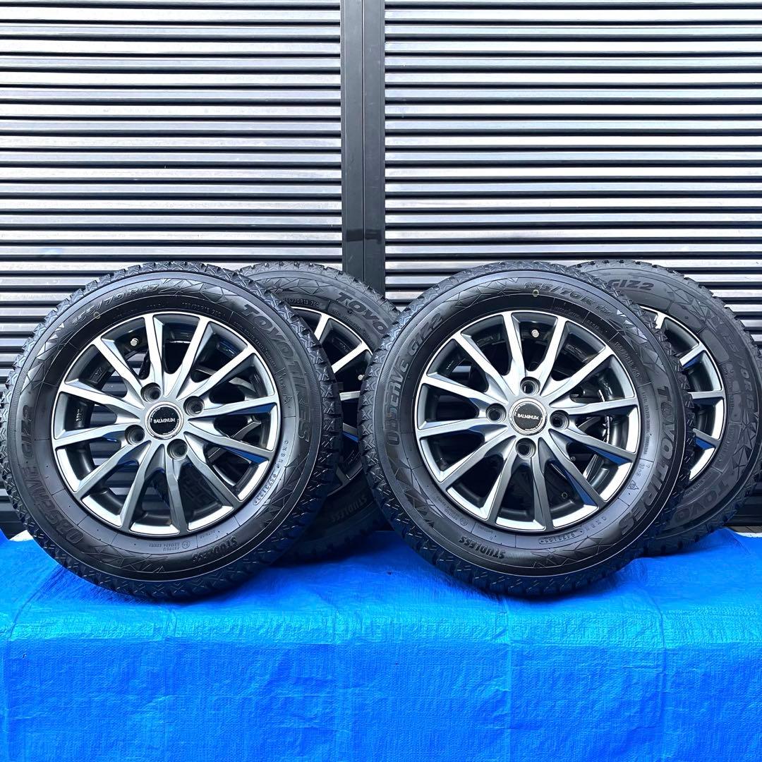 社外品　スタッドレスタイヤ　ホイールセット　155/70R13 ⭐️2023年製⭐️