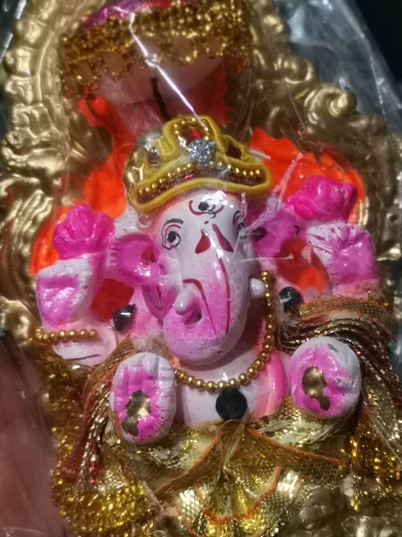 タイのお守り ピンクの象 ガネーシャ