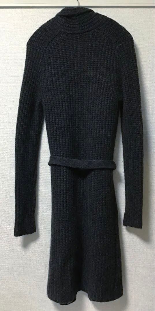 【ルー】n100 エヌワンハンドレッド、カシミヤニットローブ、34サイズ