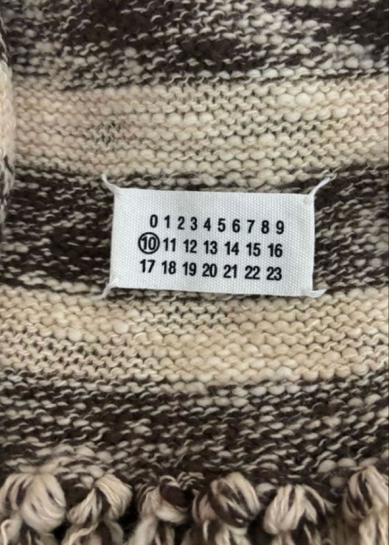 2007AW Maison Martin Margiela マフラー ボーダー