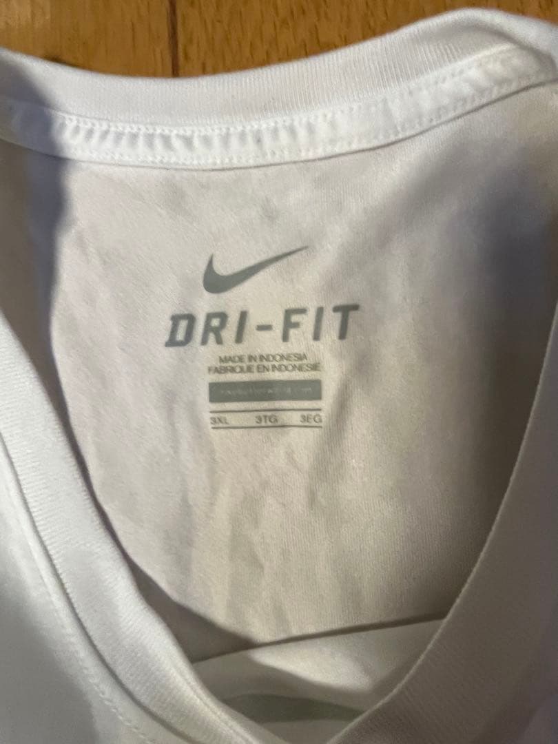 日本代表バスケットTシャツDri-FIT ホワイト