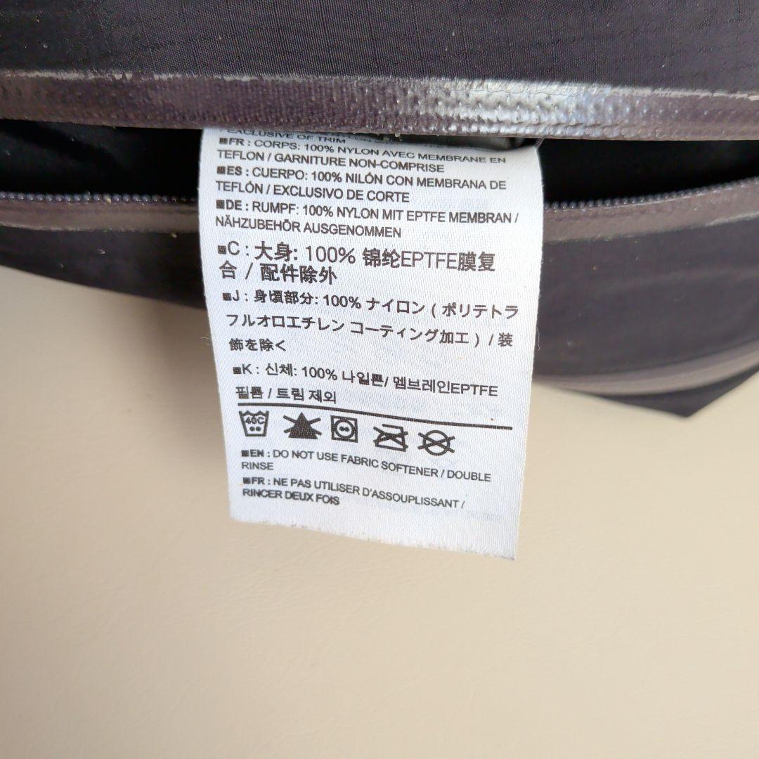 jun　アークテリクス アルファSL ゴアテックス XS ブラック 黒