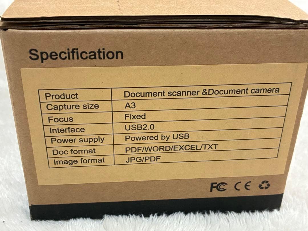 iCODIS ドキュメントスキャナー A3サイズ コンパクト　1300万画素