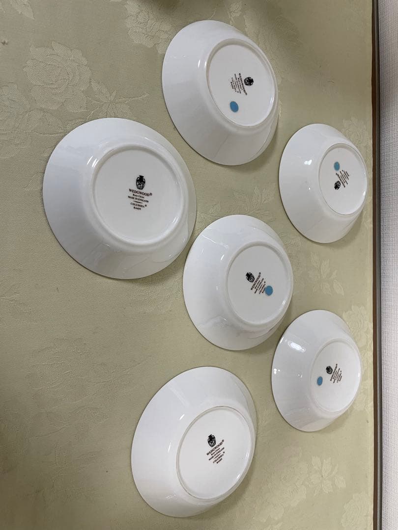 ウェッジウッド　コロンビアセージグリーン　フルーツボウル