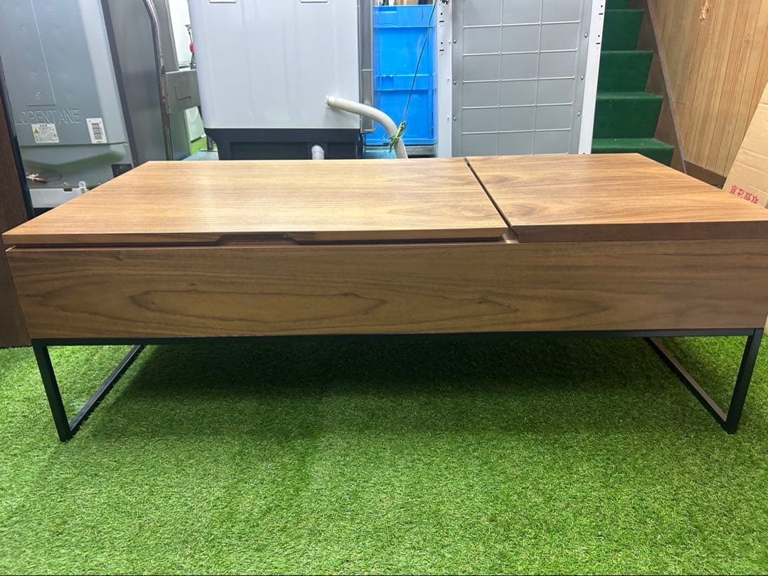 ニトリ　センターテーブル　Nヒバリ120 木製テーブル