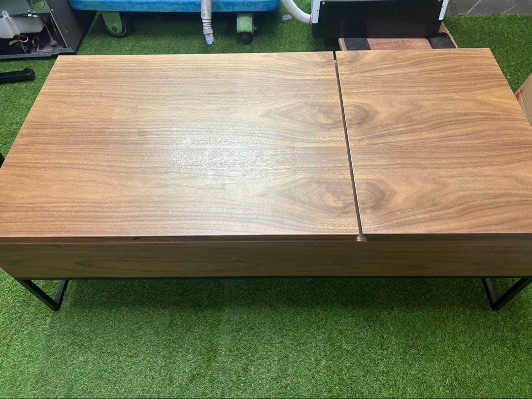 ニトリ　センターテーブル　Nヒバリ120 木製テーブル