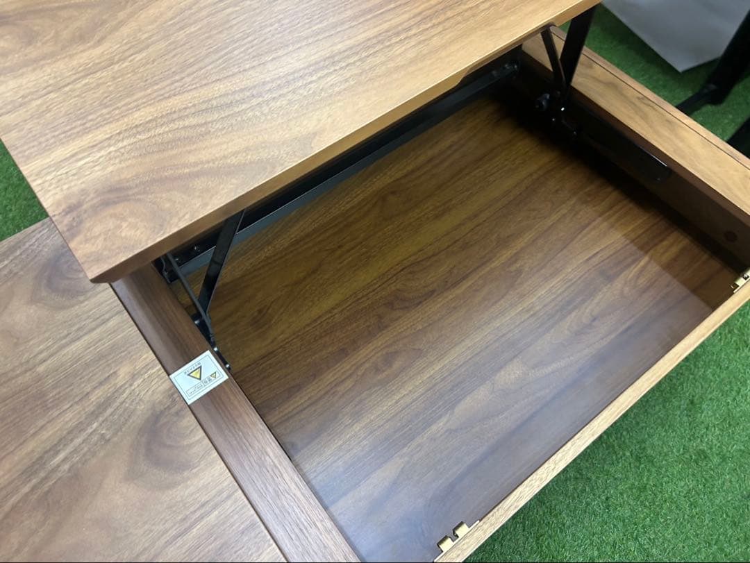 ニトリ　センターテーブル　Nヒバリ120 木製テーブル