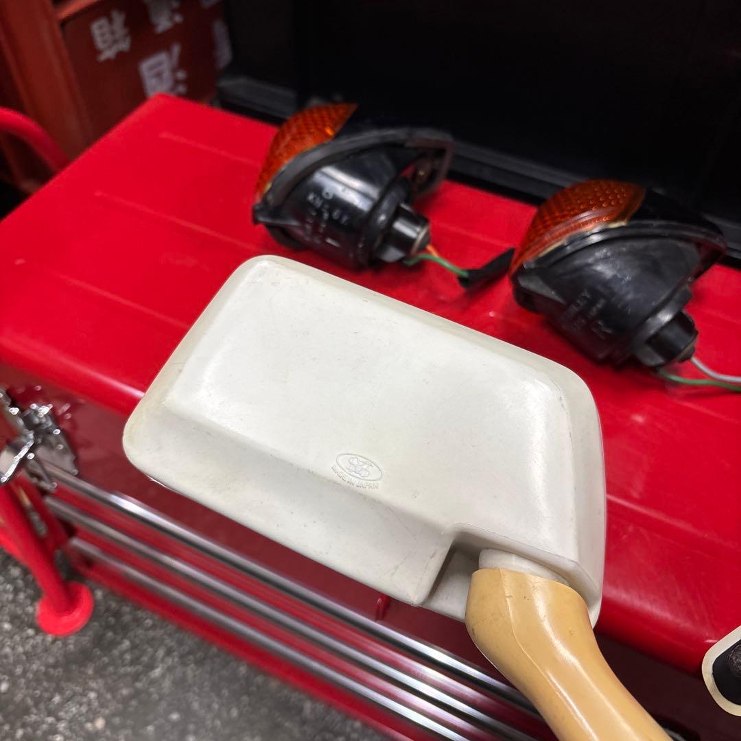 CBR400F エンデュランスF3 NC17 ミラー　ウインカー　左右　当時物