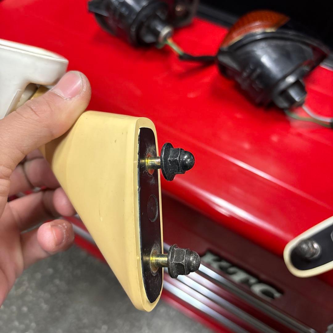 CBR400F エンデュランスF3 NC17 ミラー　ウインカー　左右　当時物