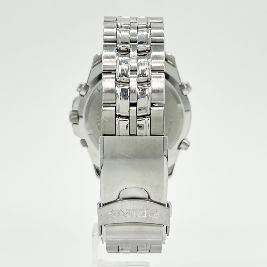 SEIKO セイコー クロノグラフ Y182-6F00 クォーツ 腕時計