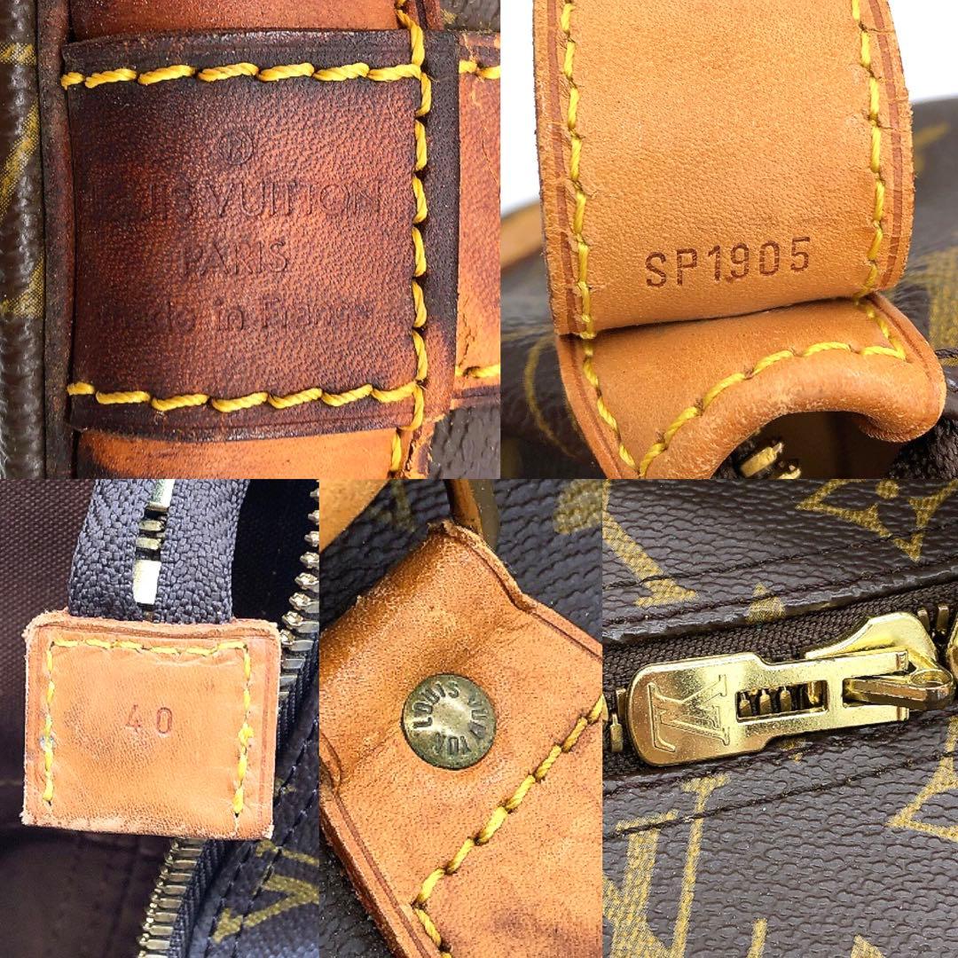 【LOUIS VUITTON】ボストンバッグ　クルーザーバッグ40 モノグラム