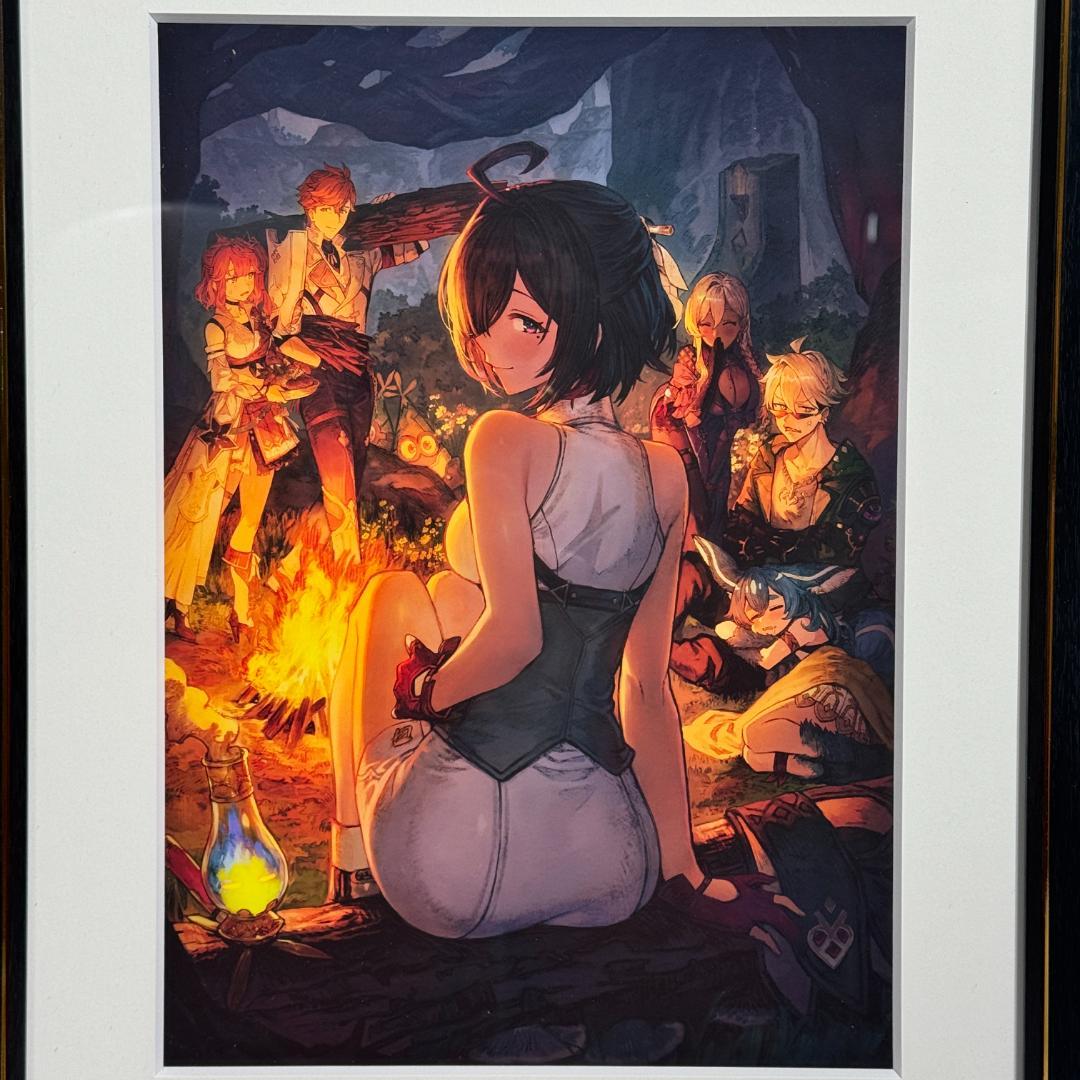 ユミアのアトリエ　限定描き下ろし 複製原画 版画