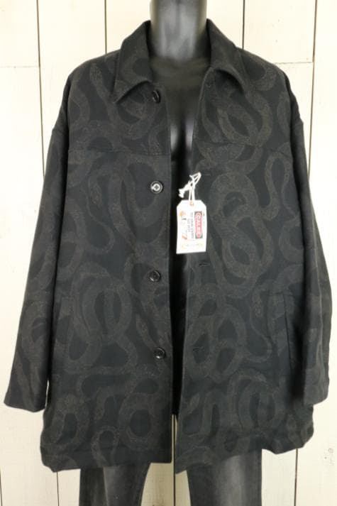 チ*ー様 24AW【新品】☆CALEE：ヘビ柄　スネーク柄　ジャカード　ハーフコ