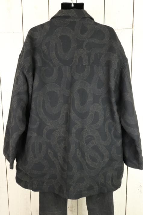 チ*ー様 24AW【新品】☆CALEE：ヘビ柄　スネーク柄　ジャカード　ハーフコ