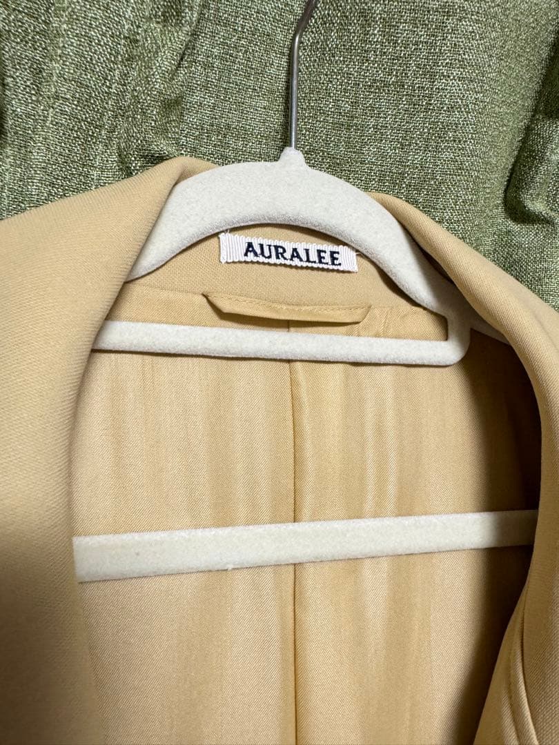 AURALEE 21SS ベージュ ハーフコート HALF COAT