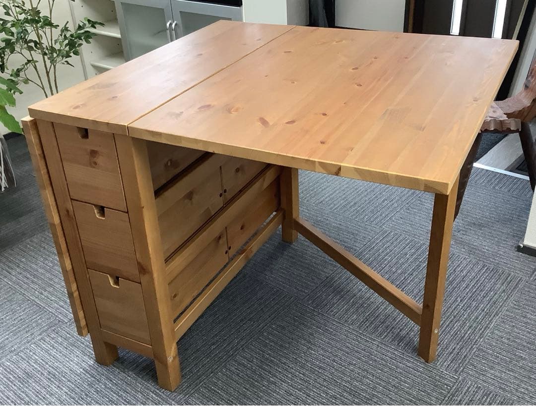 イケア ゲートレッグテーブル バタフライテーブル ノールデン