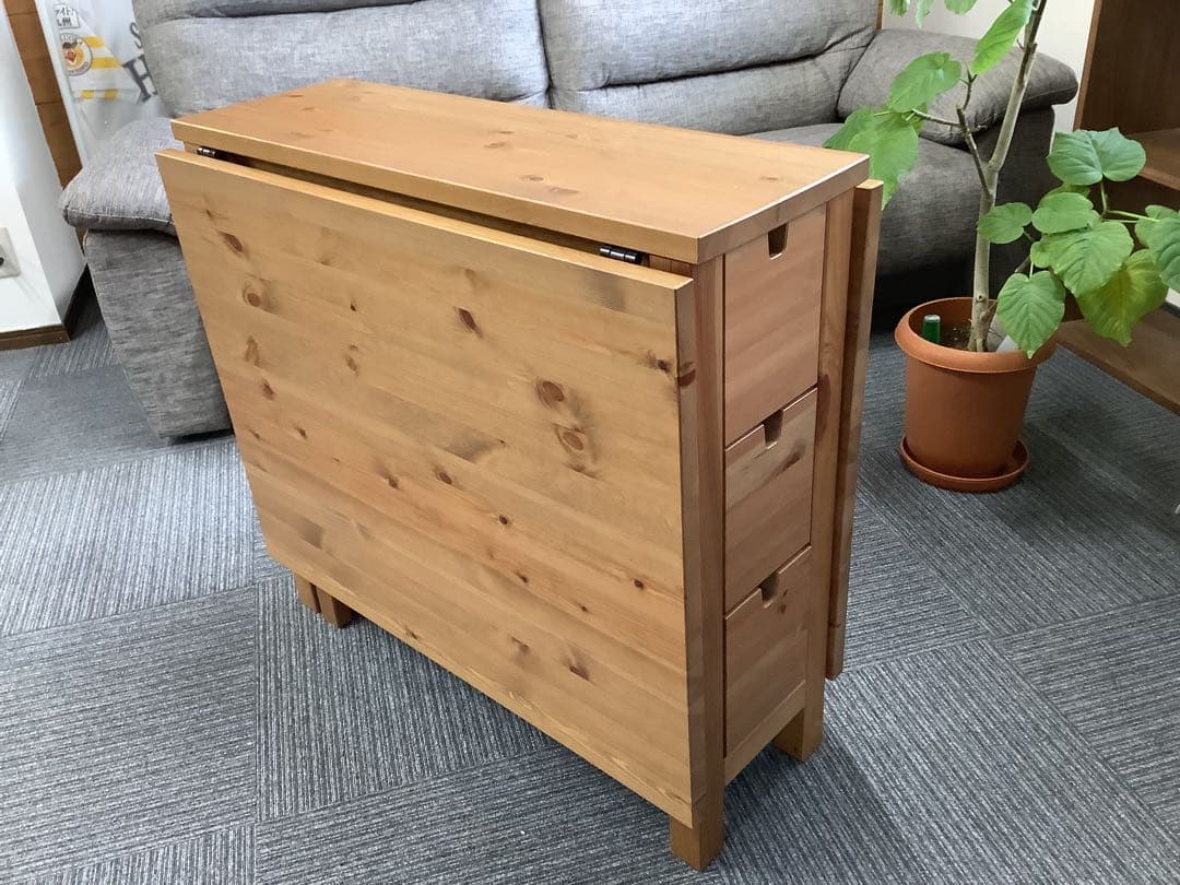 イケア ゲートレッグテーブル バタフライテーブル ノールデン