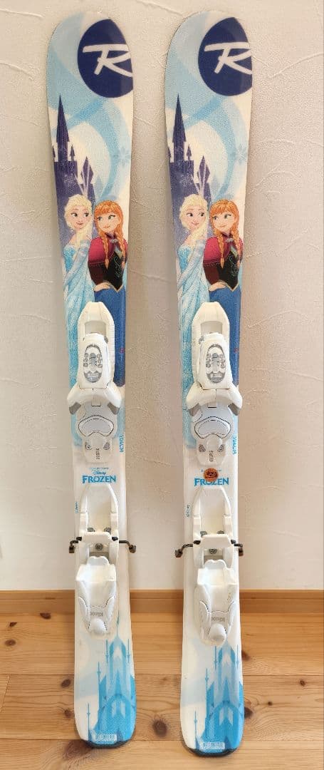 ロシニョール　アナ雪 スキー板、ブーツセット