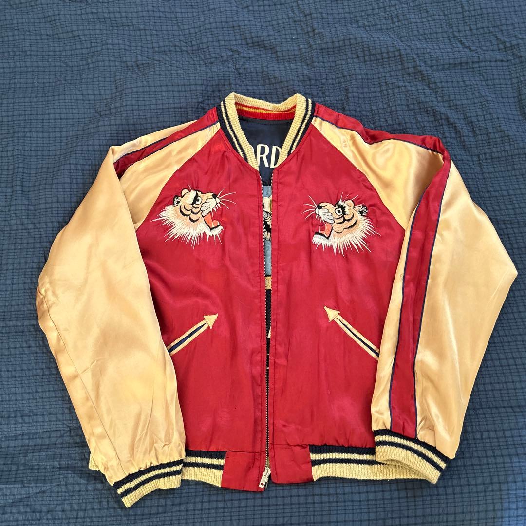 テーラー東洋　リバーシブルスカジャン　TT10402 横田基地 × 笹虎