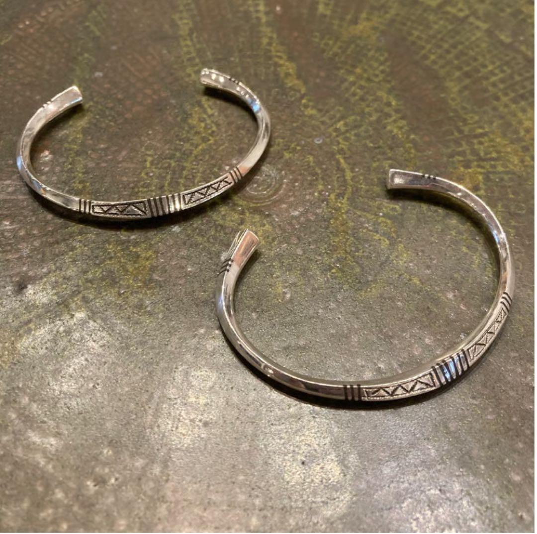 Touareg Silver （トゥアレグシルバー） bangle 24