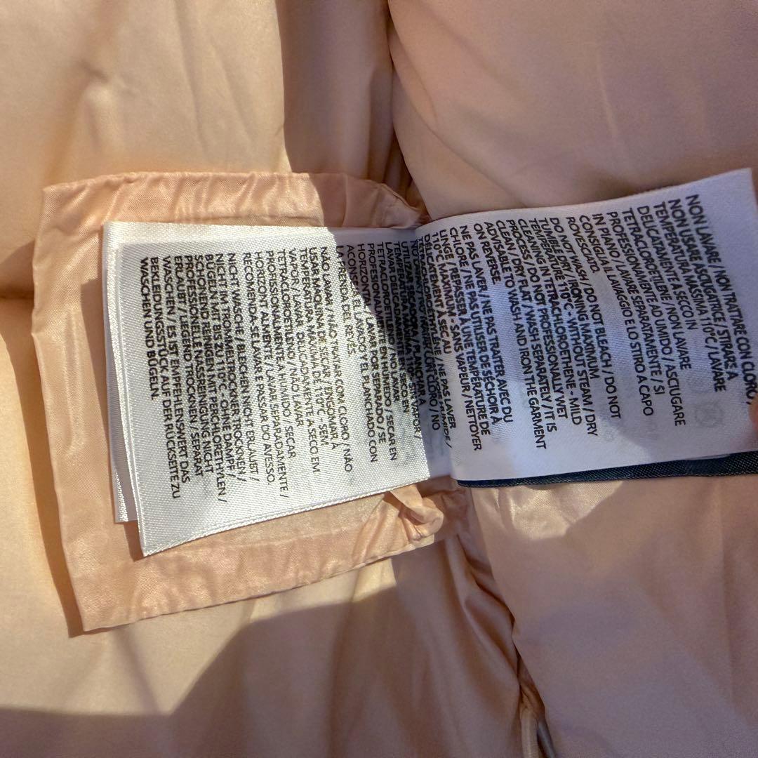 MONCLER モンクレール　ピンク フード付き ジャケット