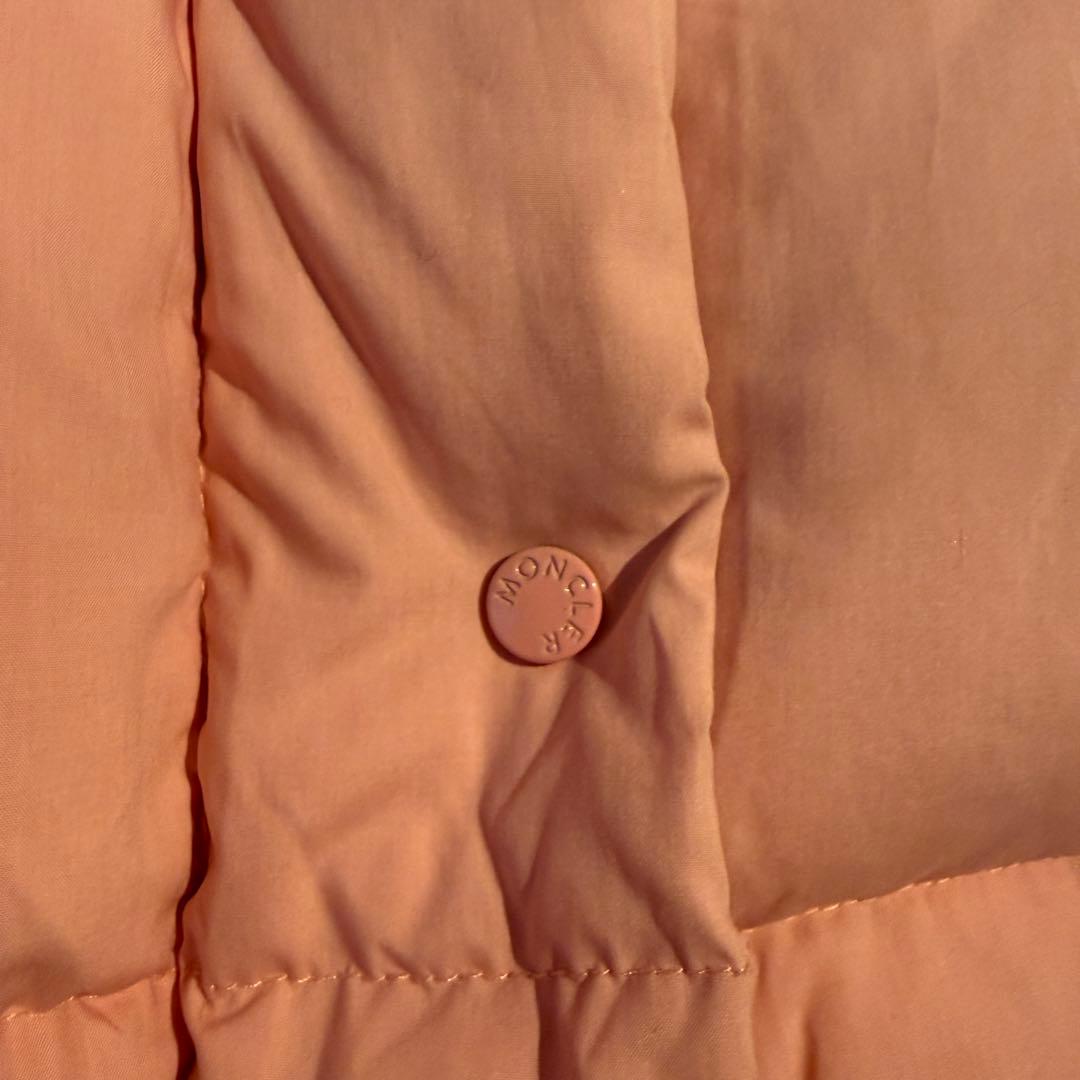 MONCLER モンクレール　ピンク フード付き ジャケット